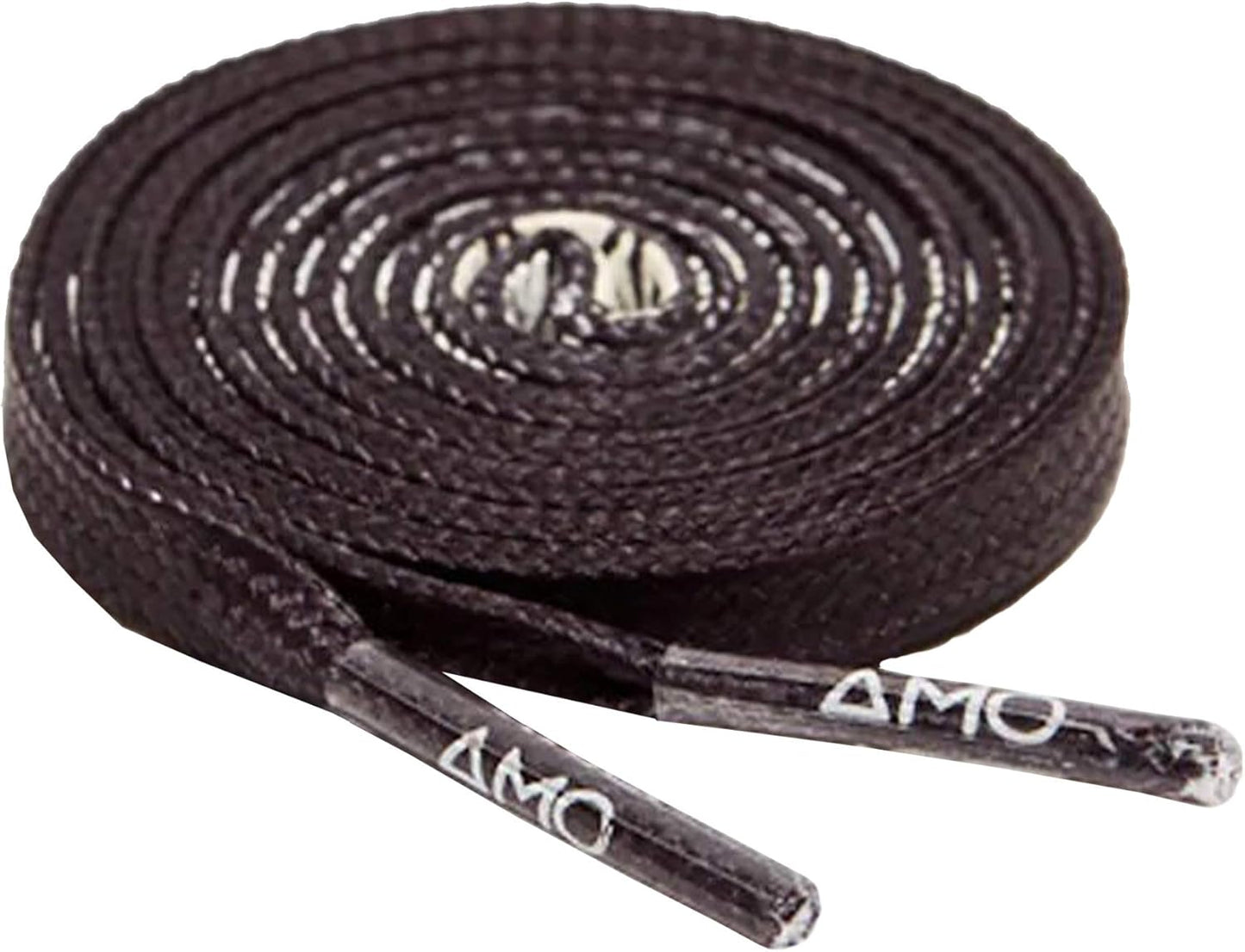 AMS 2.0 Performance Grip Lace, Schnürsenkel mit Grip, 130mm, Schwarz Weiss